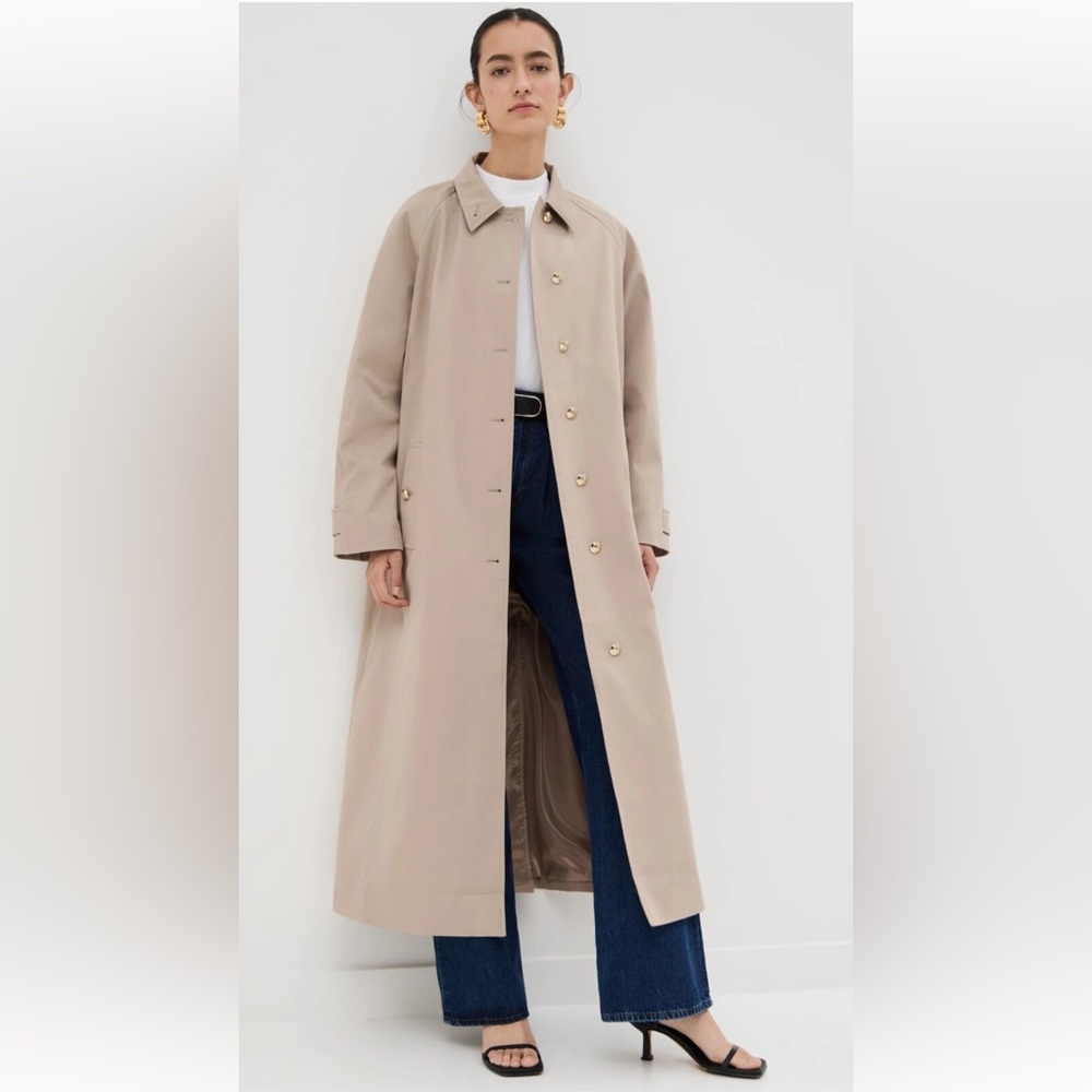 Anine Bing Maxi Randy Trench Sz XS NWT